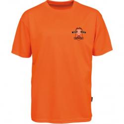 T shirt chasse fluo ORANGE PERCUSSION