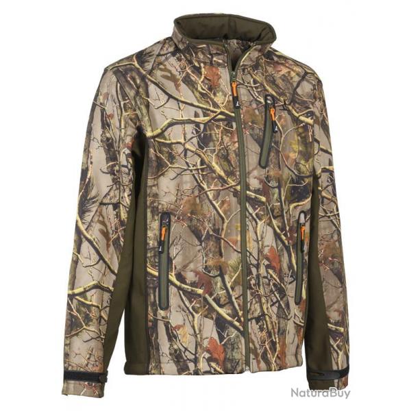 Blouson chasse softshell ghostcamo forest CAMO FOREST EVO