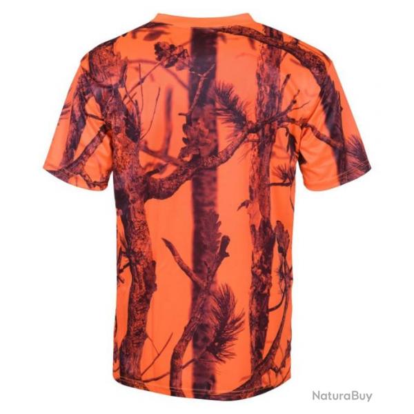 T-shirt chasse fluo ghostcamo 2XL GHOST CAMO BLAZE