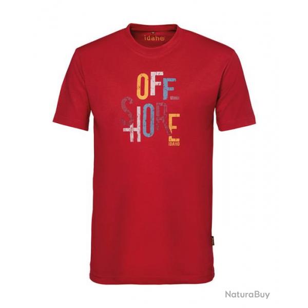 T-shirt offshore Rouge 3XL