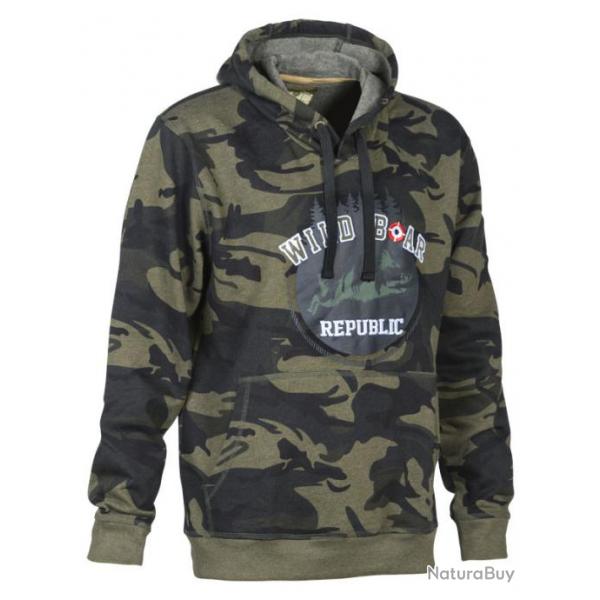 Sweatshirt a capuche wild boar republic Camo 2XL