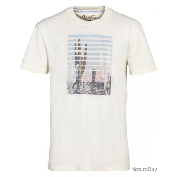 T-shirt idaho road L BEIGE