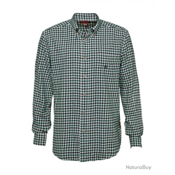 Chemise honfleur 2XL VERT BLEU