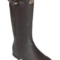 Bottes full zip rambouillet Marron