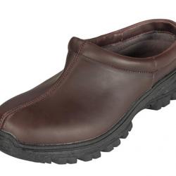 Sabot cuir troncais Marron 41