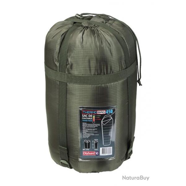 Sac de couchage thermobag 450 grand froid CAMO CE