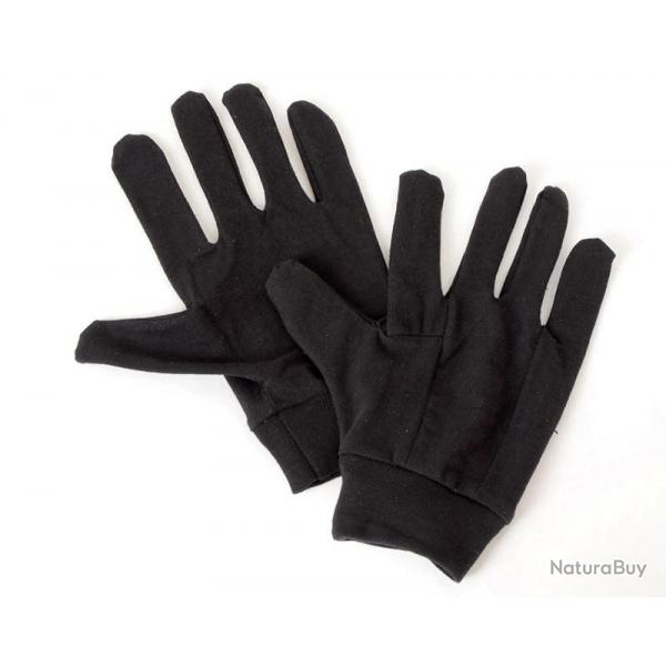 Gants fins chasse lycra Noir 3XL