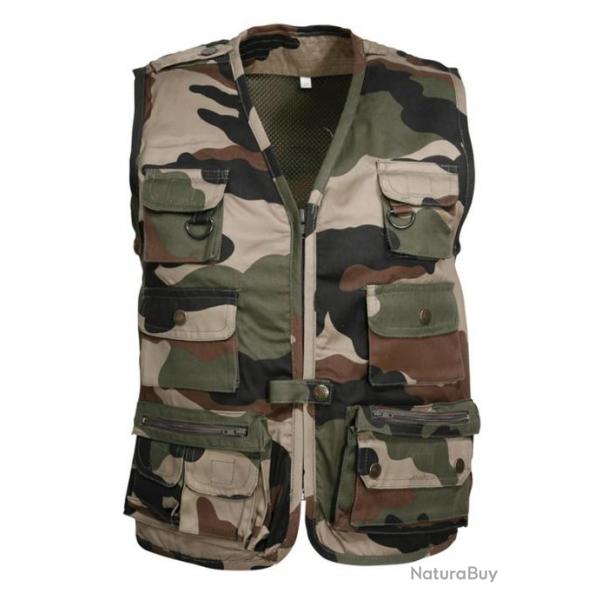 Gilet reporter enfant camo 10A CAMO CE