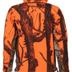 Blouson chasse softshell ghostcamo enfant 10A GHOST CAMO BLAZE