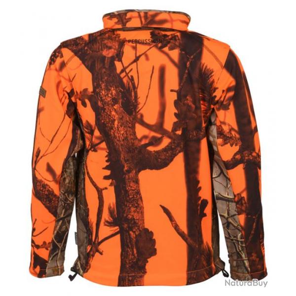 Blouson chasse softshell ghostcamo enfant 10A GHOST CAMO BLAZE