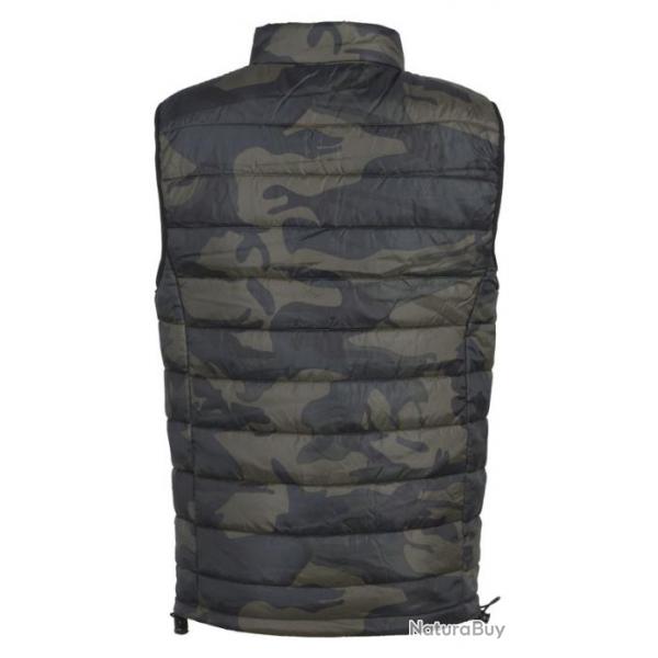 Gilet matelasse camo trek enfant Camo 10A