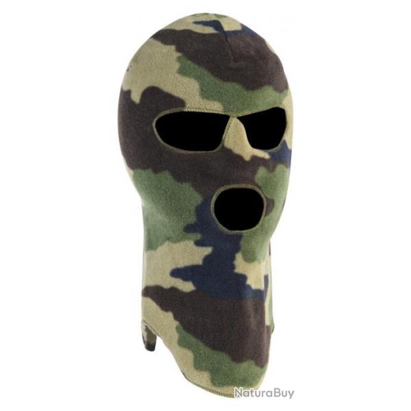 Cagoule polaire 3 trous camo CAMO CE