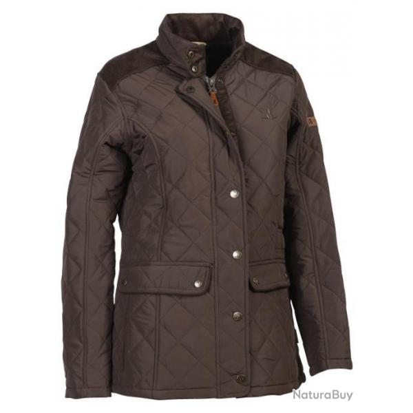 Veste edinburgh femme L Bleu