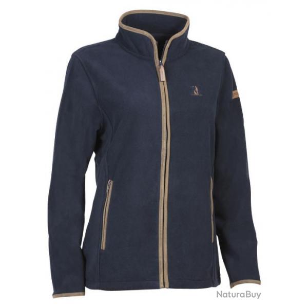 Blouson polaire scotland femme M Bleu