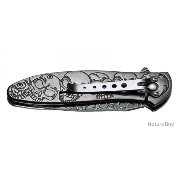 Couteaux automatiques Boker magnum Dia de los Muertos 8,5 cm