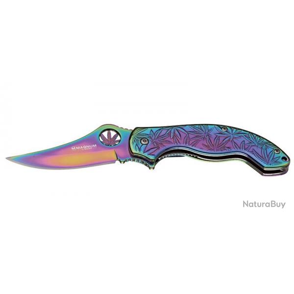 Couteaux automatiques Boker magnum Colorado Rainbow 8,2 cm