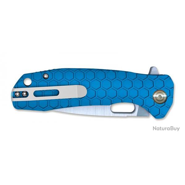 Couteau Honey Badger Flipper Large Blue 9,2 cm