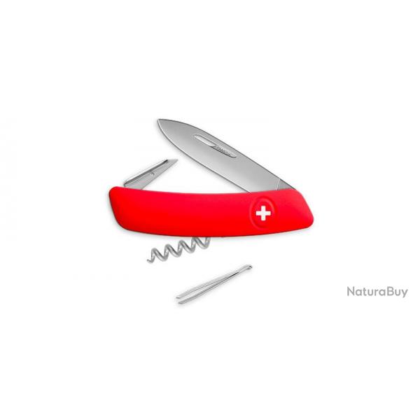 Couteaux suisses Swiza D01, rouge 7,5 cm