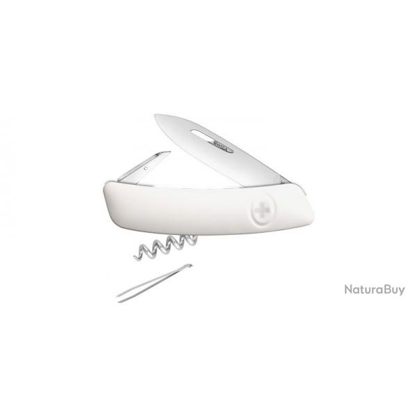 Couteaux suisses Swiza D01, blanc 7,5 cm