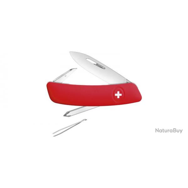 Couteaux suisses Swiza D02, rouge 7,5 cm