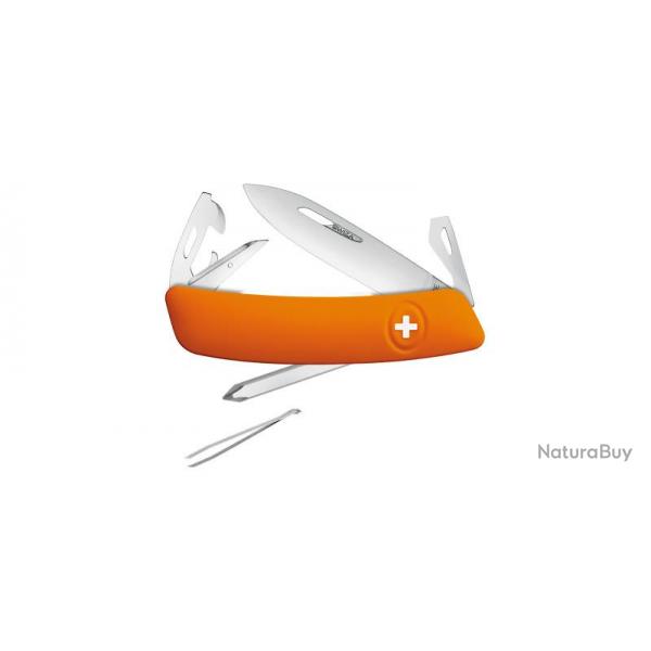 Couteaux suisses Swiza D04, orange 7,5 cm