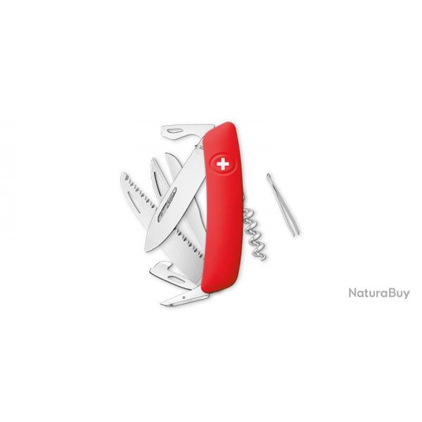 Couteaux suisses Swiza D09 Rouge 7,5 cm