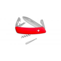 Couteaux suisses Swiza D03 Rouge matte 7,5 cm