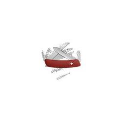 Couteaux suisses Swiza D09 Allmatt - rouge 7,5 cm