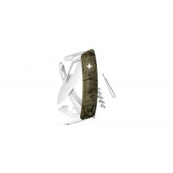 Couteau Swiza Hunter Olive 7,5 cm