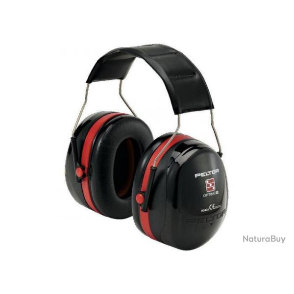 Casque Peltor optime iii noir - serre-tete