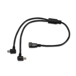 Cable adaptateur double pour Garmin delta, delta sport, pro550, pro70, tt15/t5