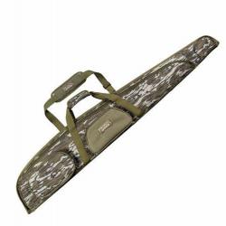 Fourreau fusil mossy oak bottom land 132cm, 3 poches laterales