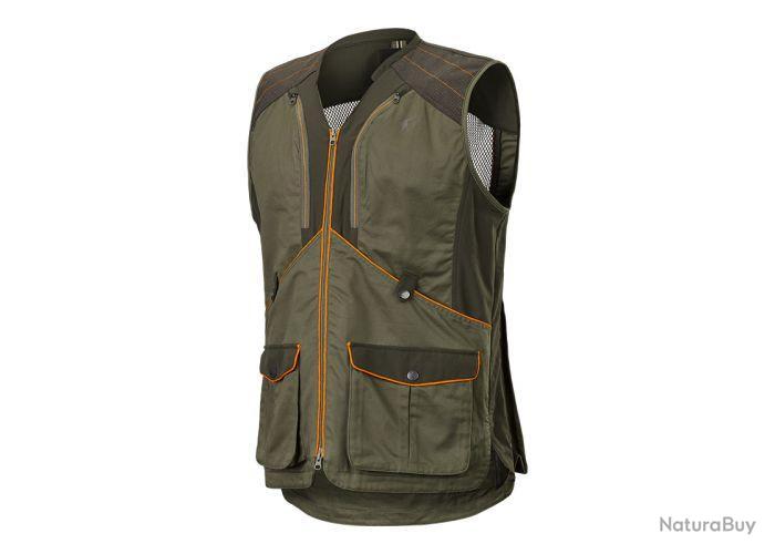 Gilet de chasse Beretta St James Vert Rouille - Gilets de Chasse (12356583