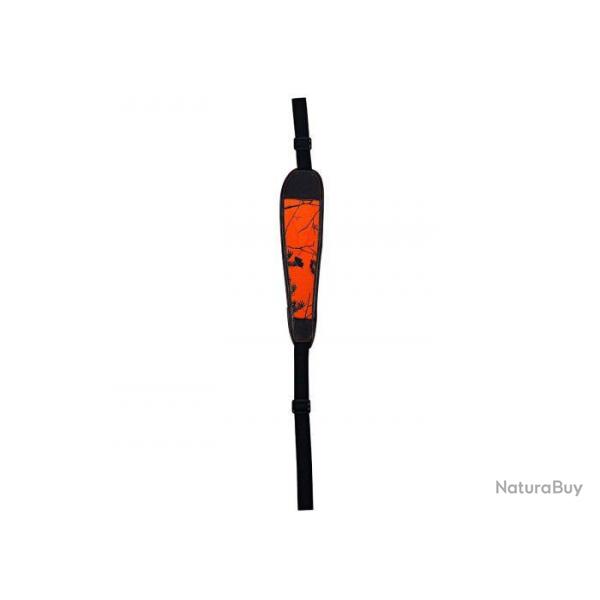 Bretelle carabine orange camo