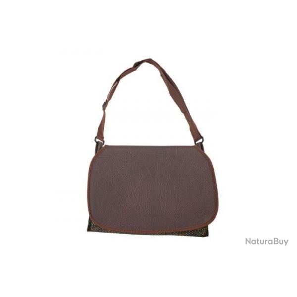 Carnier toile enduite 1 poche 1 filet