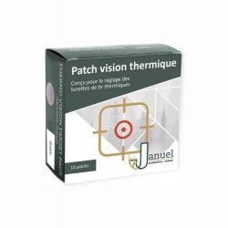 Patch vision thermique reglage lunette de tir (boite de 10)