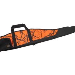 Etui carabine chauda avec poche 120cm orange camo