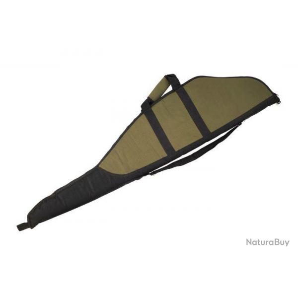 Etui carabine chirat 120 cm vert et noir avec poche