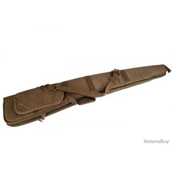 Etui double fusil charmet 130 cm vert avec poche