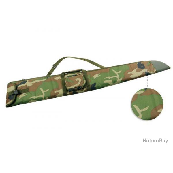 Etui fusil chavanne 140 cm camo europe avec poche