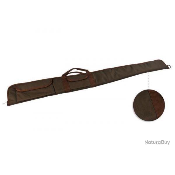 Etui fusil chazot 130 cm marron avec poche