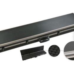 Mallette carabine alu fumé dim 111x26x10 cm