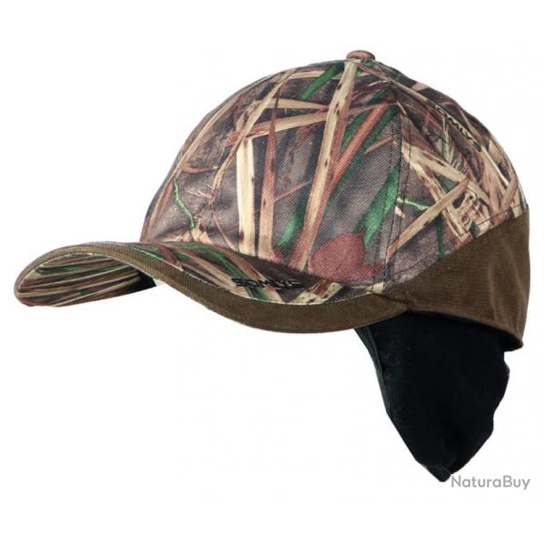 Casquette chaude camo roseaux Somlys