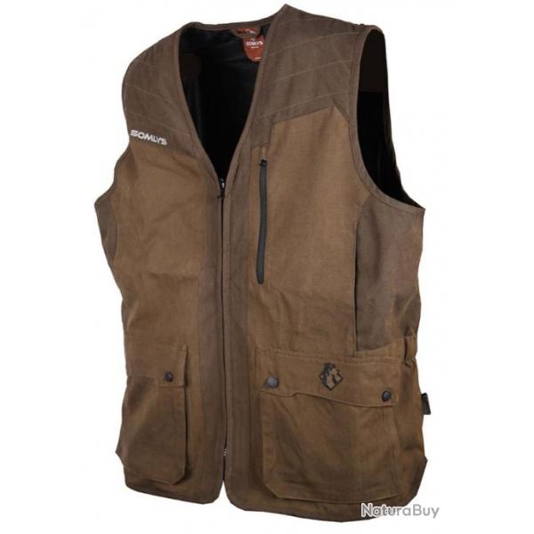 Gilet Classy marron Somlys XXL