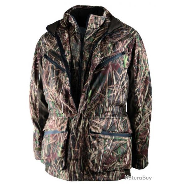 Veste Multihunt camo roseaux Somlys 3XL