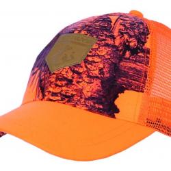 Casquette mesh camo orange Somlys