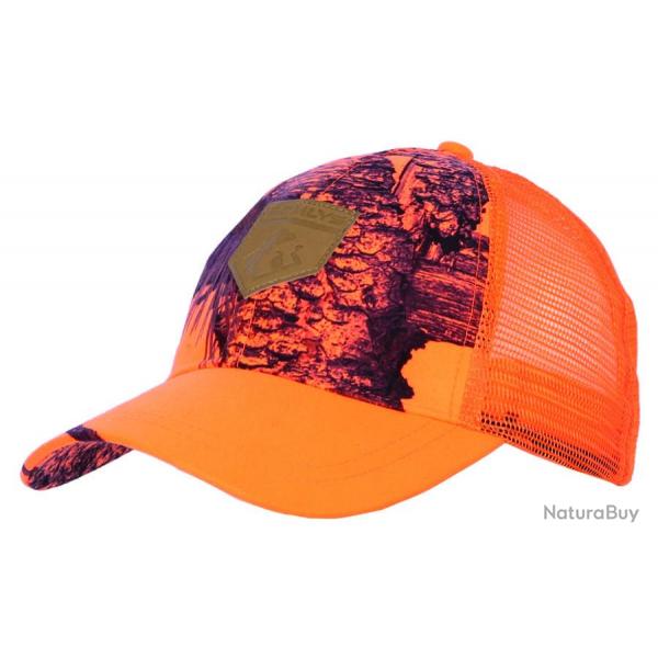 Casquette mesh camo orange Somlys