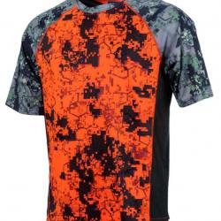 Tee-shirt Digital orange Somlys XXL