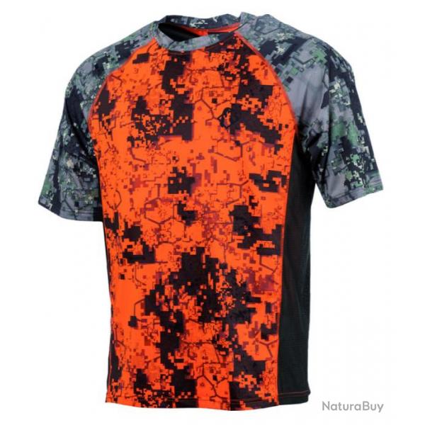 Tee-shirt Digital orange Somlys XXL