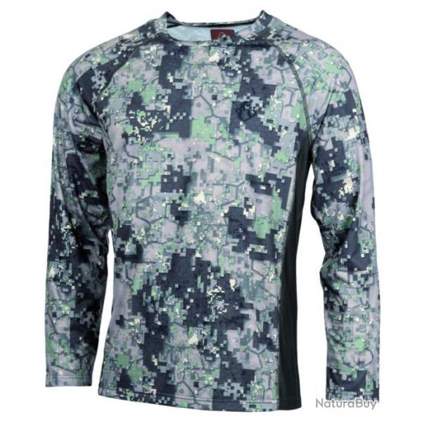 Tee-shirt manches longues camo digital Somlys L